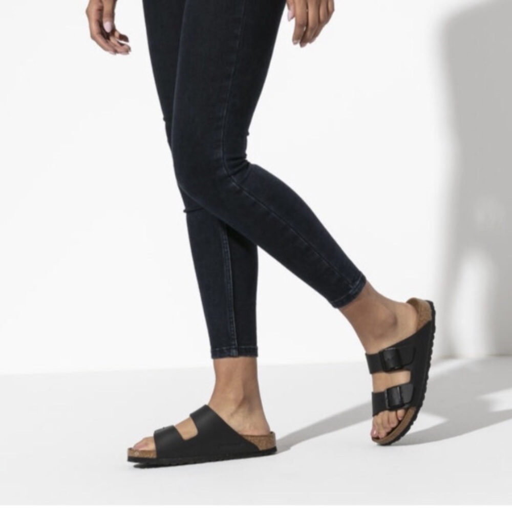 Birkenstock Blue Sandals Comfortable Contoured Footbed